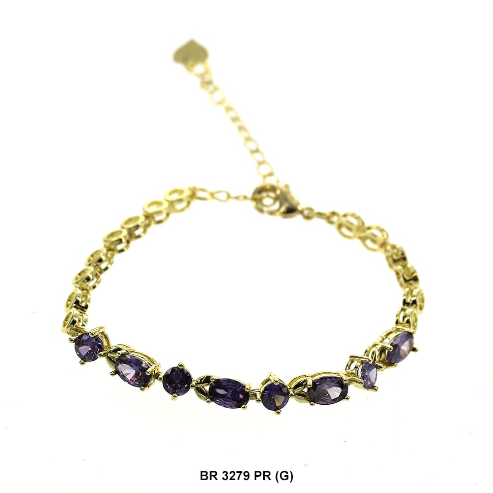 CZ Bracelet BR 3279 (G) PR