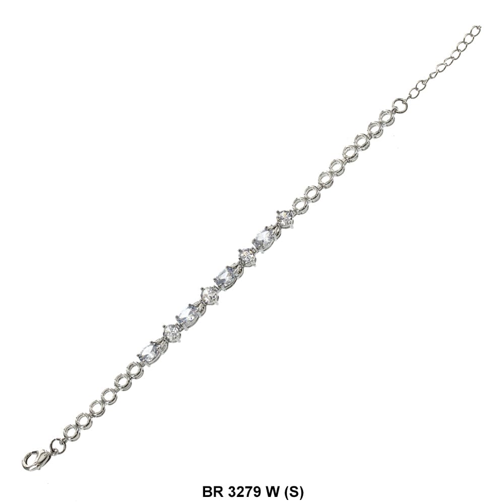 Pulsera CZ BR 3279 (S) W