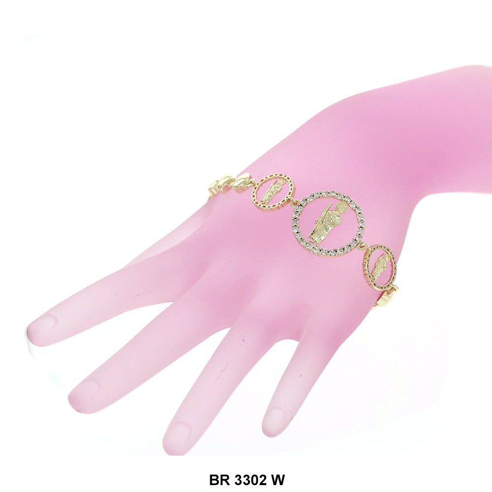 Brazalete Guadalupe Diseñador BR 3302 W