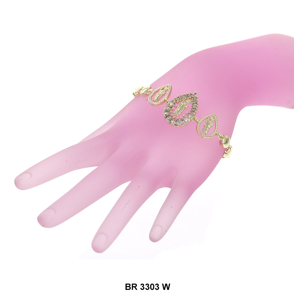 Brazalete Guadalupe Diseñador BR 3303 W