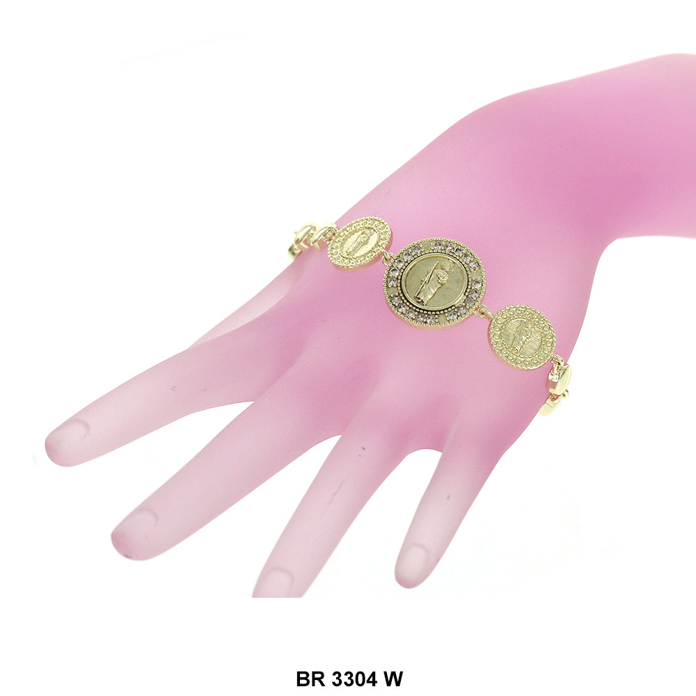 Brazalete Guadalupe Diseñador BR 3304 W