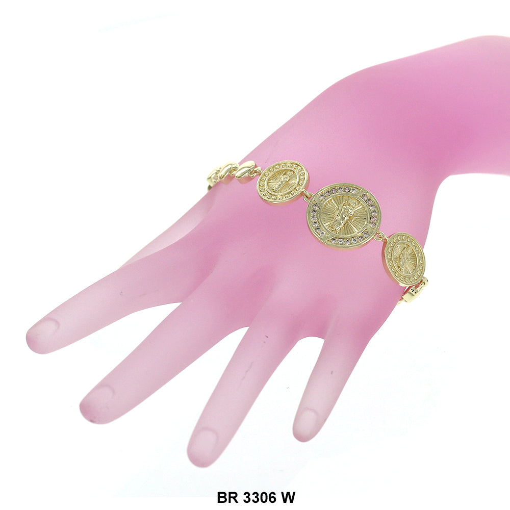 Brazalete Guadalupe Diseñador BR 3306 W