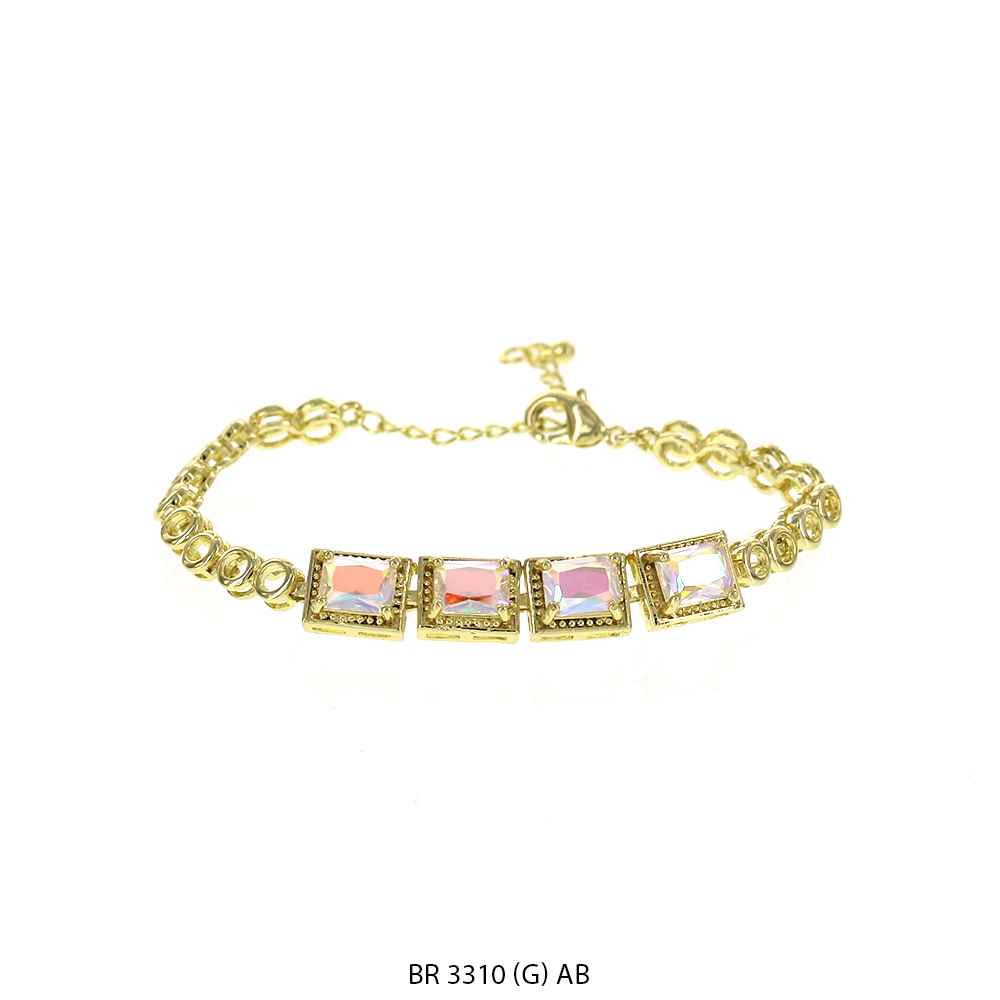 CZ Bracelet BR 3310 (G) AB