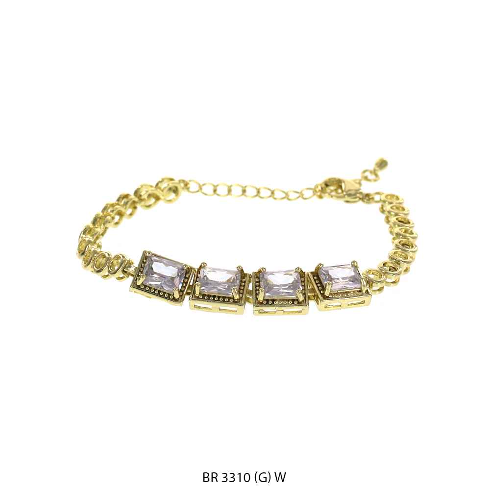 CZ Bracelet BR 3310 (G) W