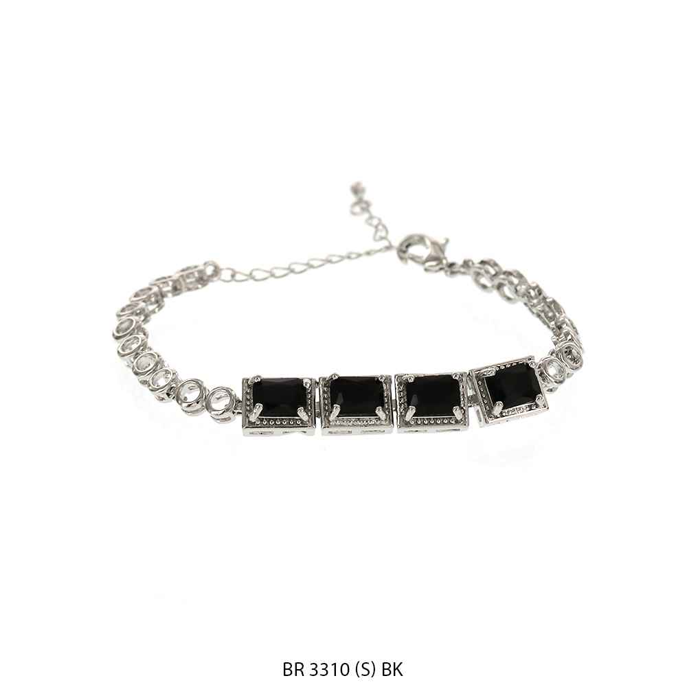 CZ Bracelet BR 3310 (S) BK