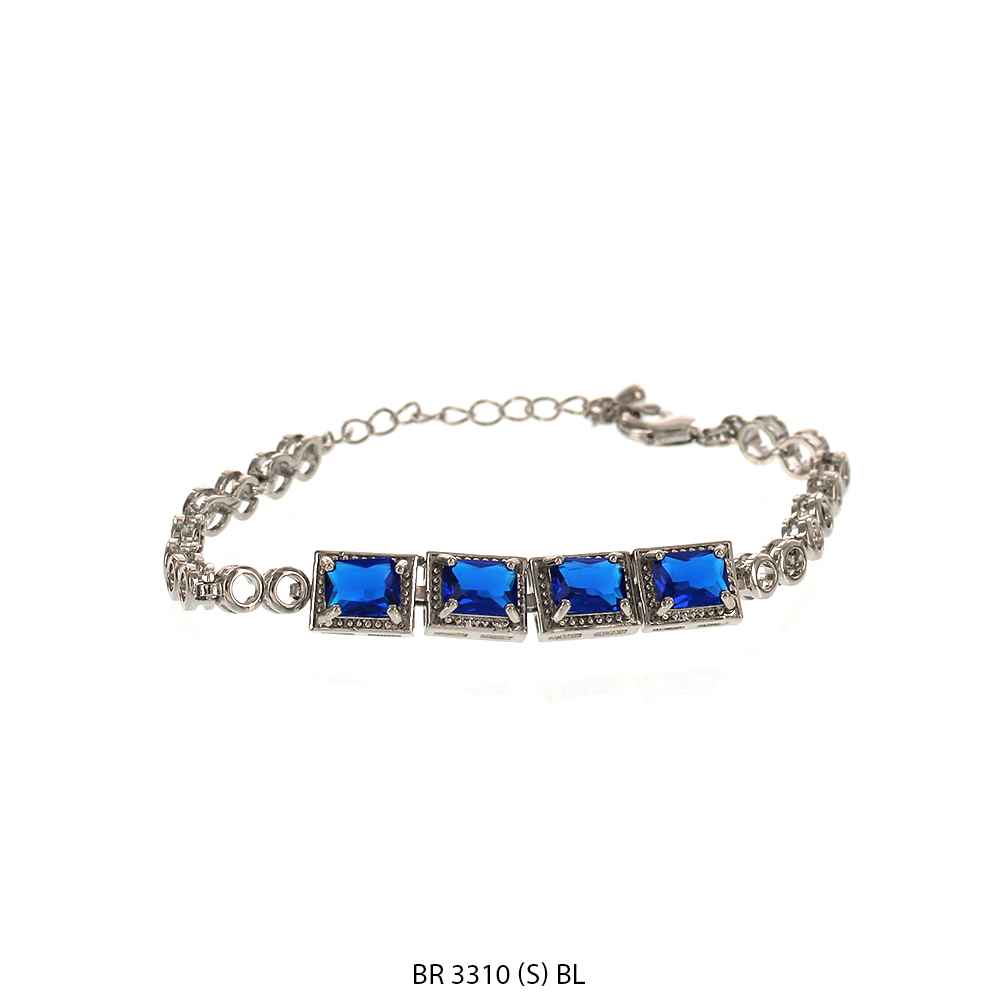 CZ Bracelet BR 3310 (S) BL