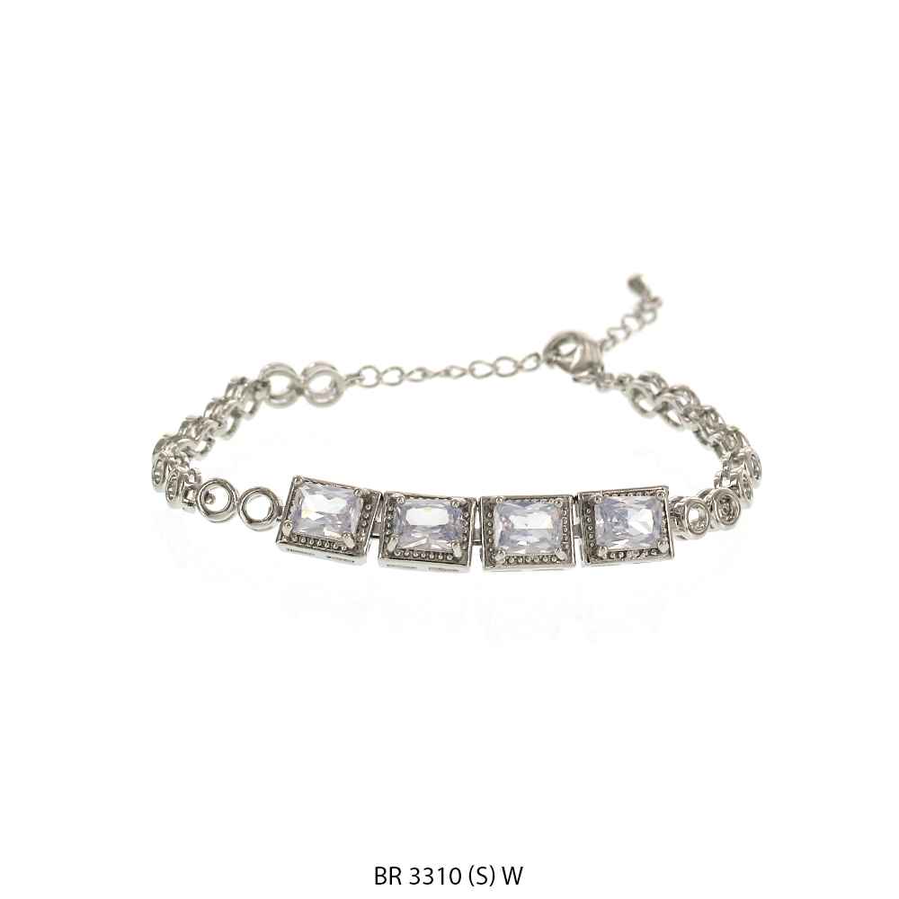 CZ Bracelet BR 3310 (S) W