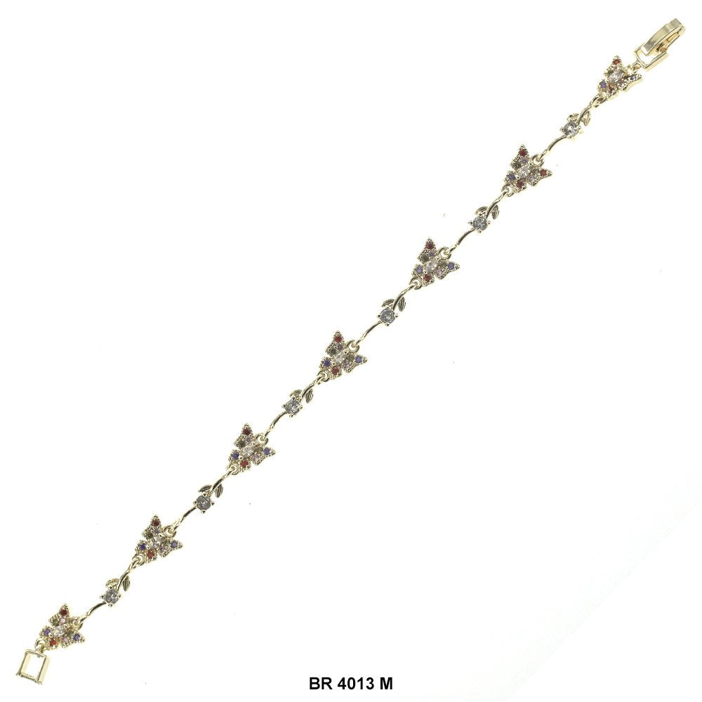 Butterfly CZ Stones Bracelet BR 4013 M