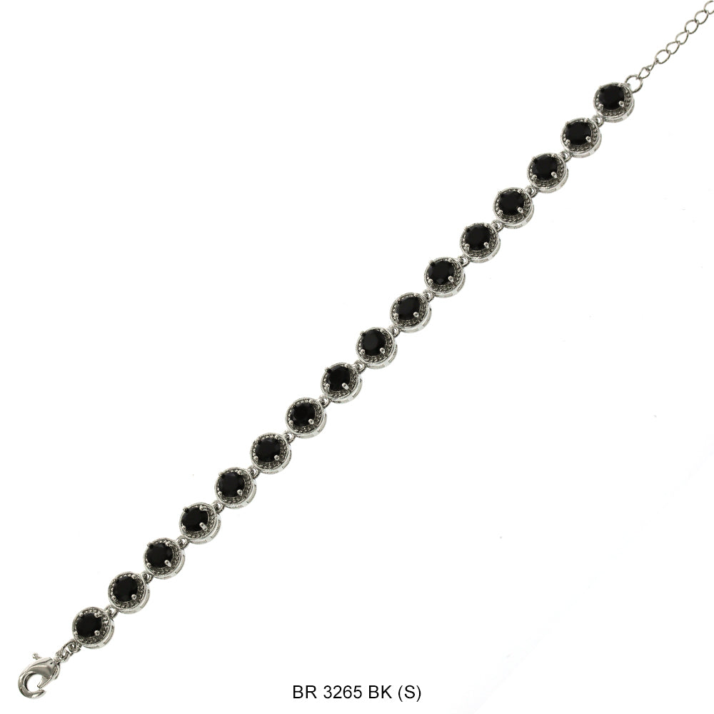 Pulsera Full Stones CZ BR 3265 (S) BK