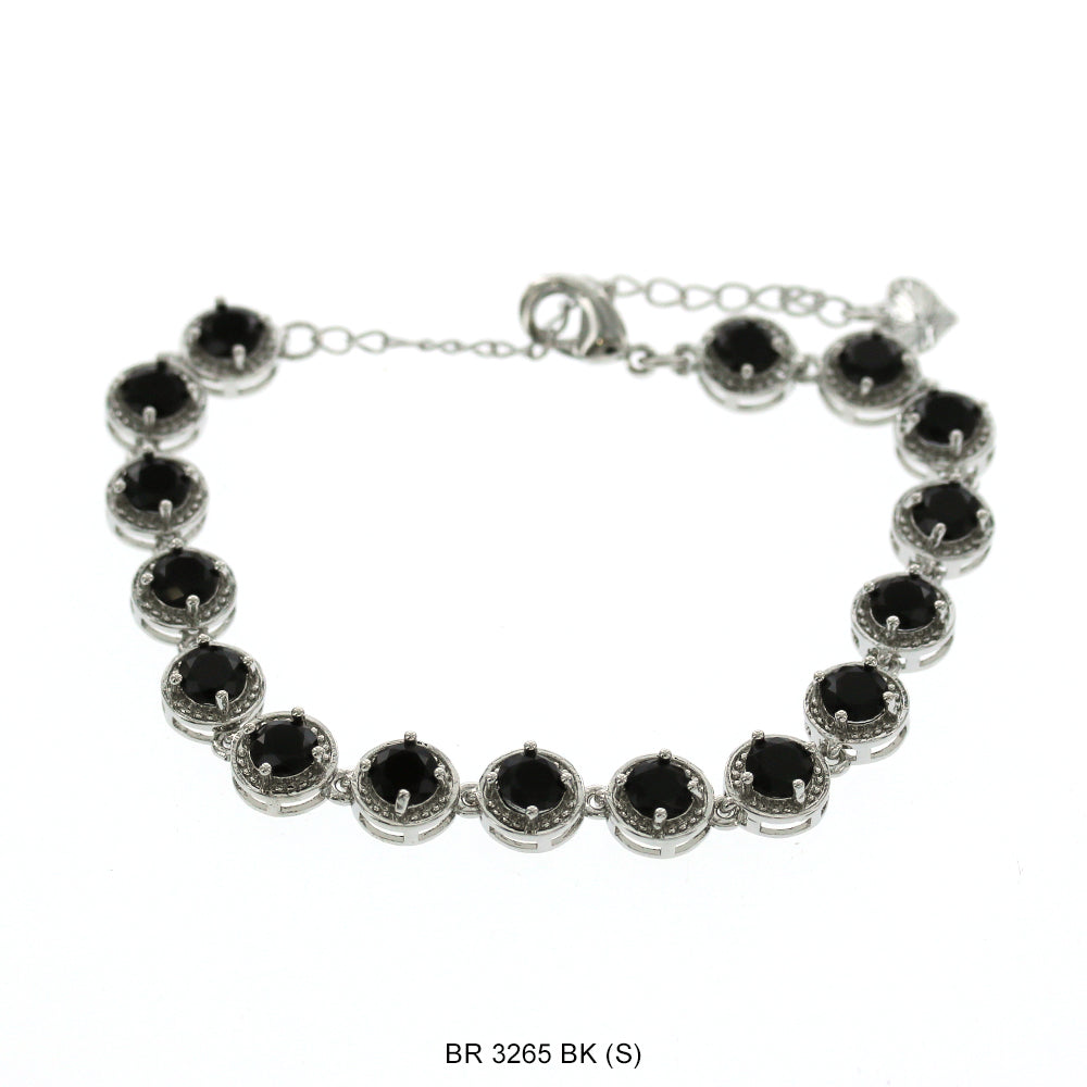 Pulsera Full Stones CZ BR 3265 (S) BK