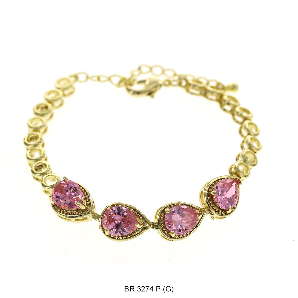 CZ Bracelet BR 3274 (G) P