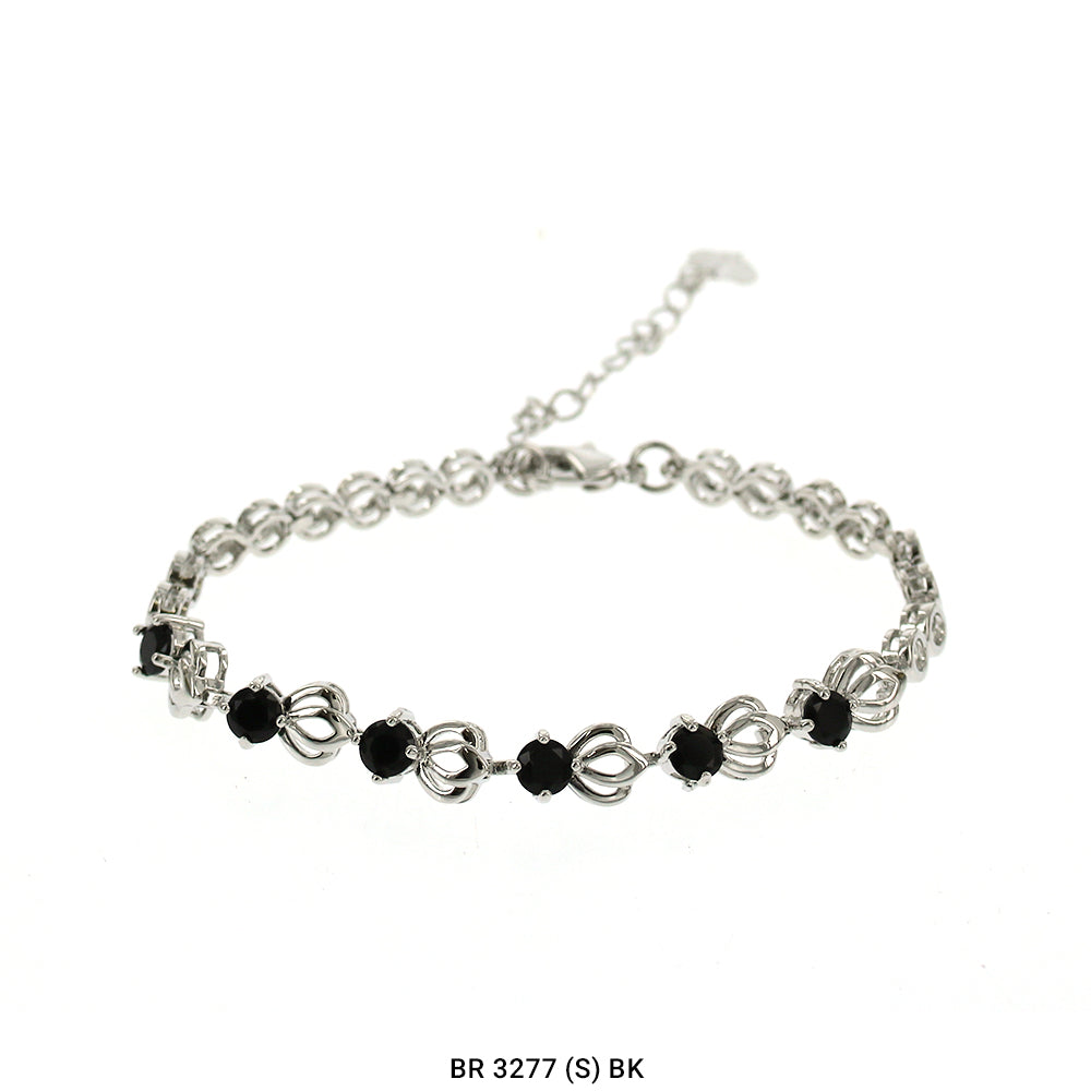 CZ Bracelet BR 3277 (S) BK