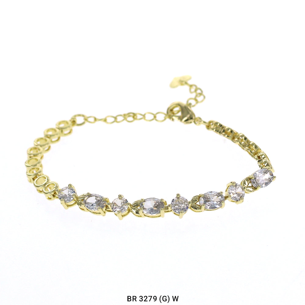 CZ Bracelet BR 3279 (G) W