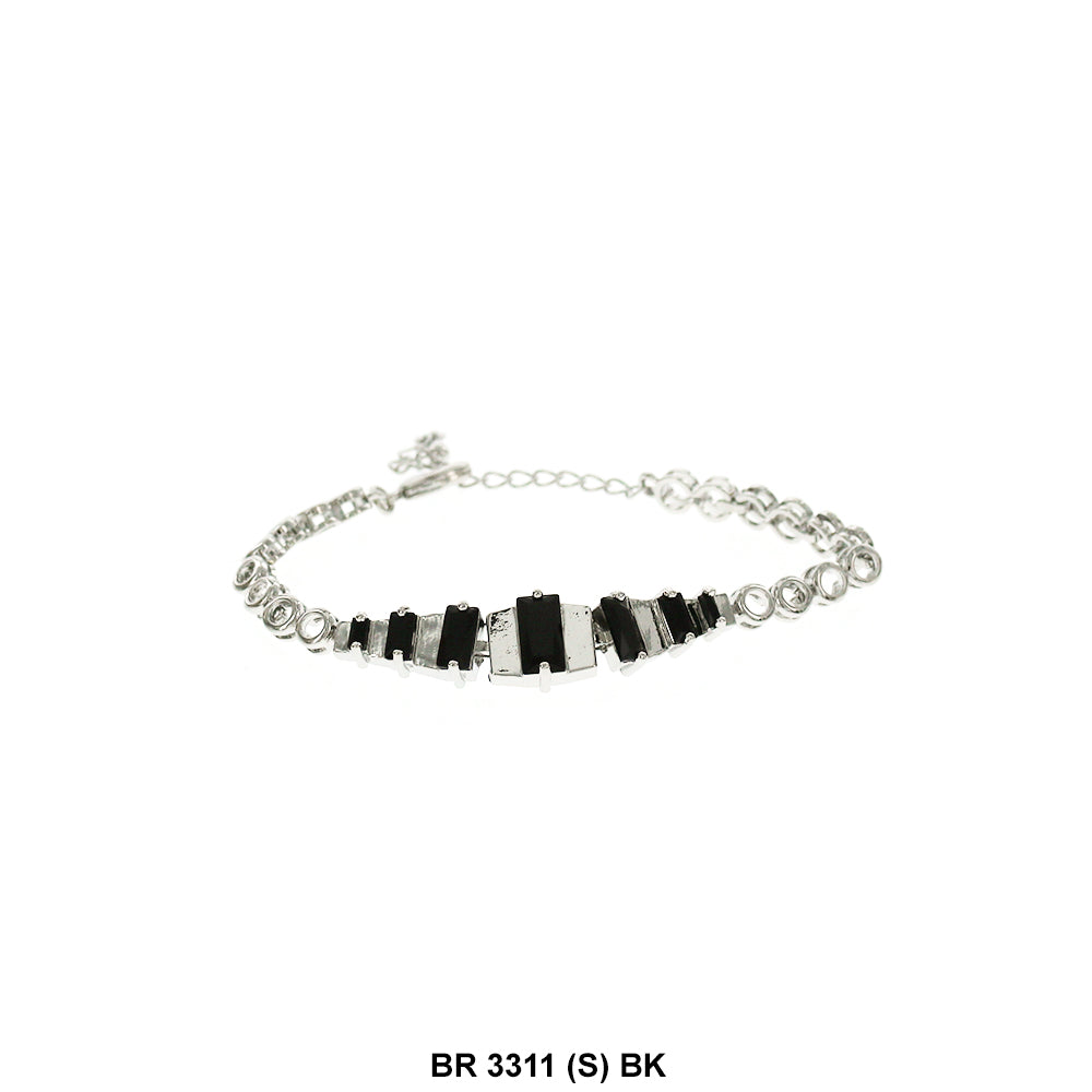 CZ Bracelet BR 3311 (S) BK