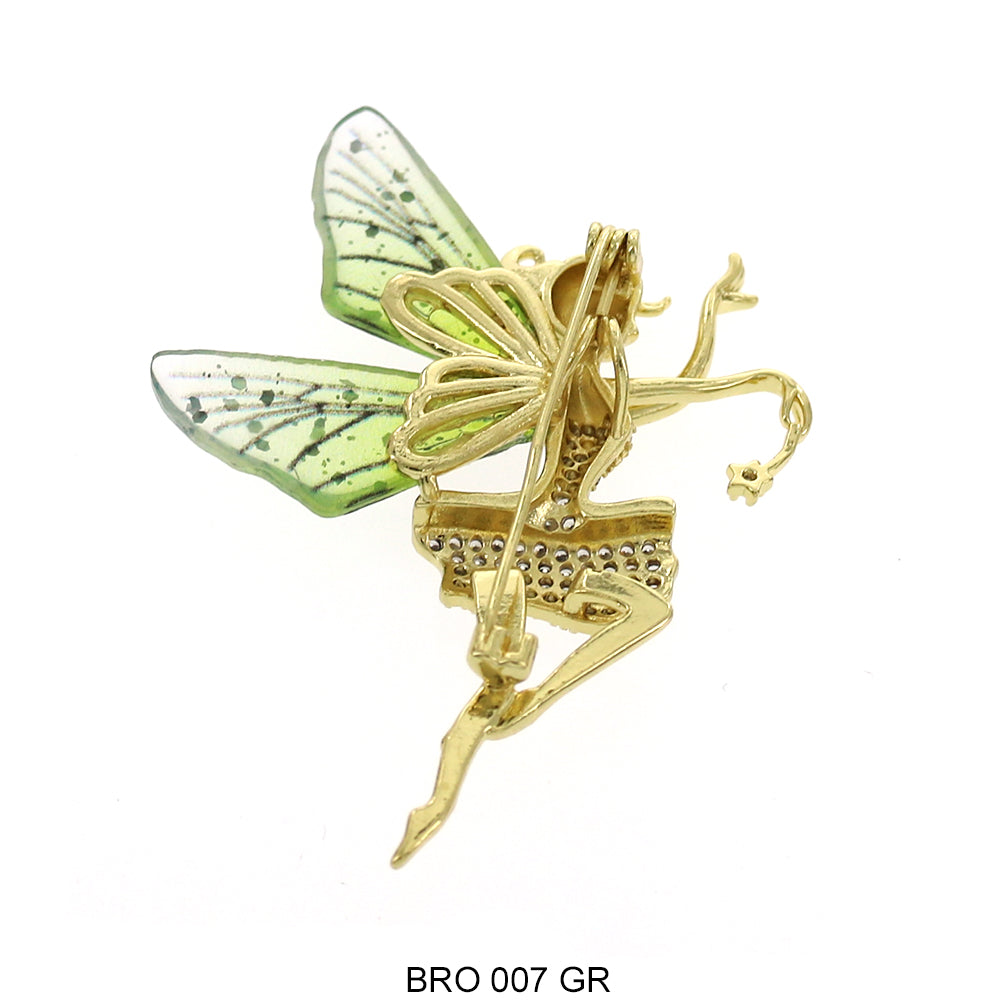 Butterfly Brooch BRO 007 GR
