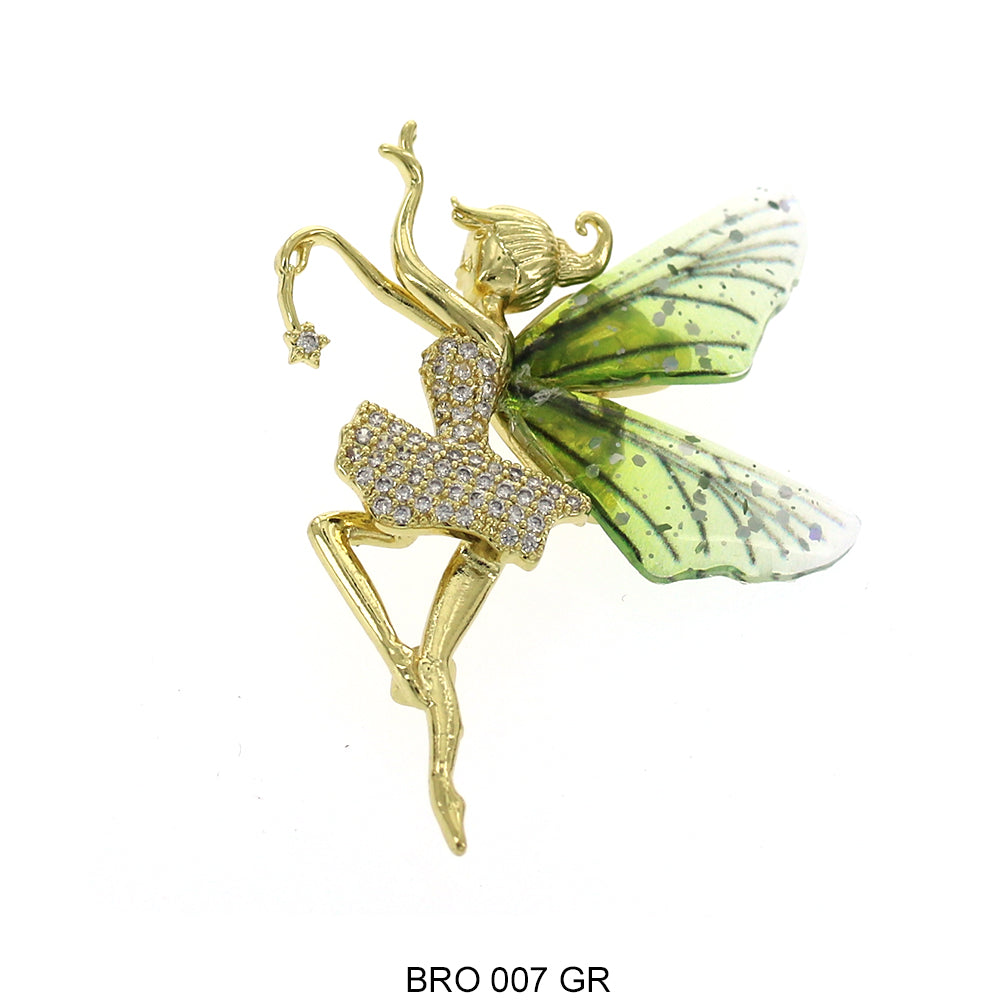 Butterfly Brooch BRO 007 GR