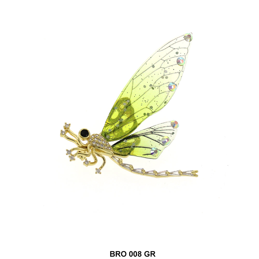 Butterfly Brooch BRO 008 GR