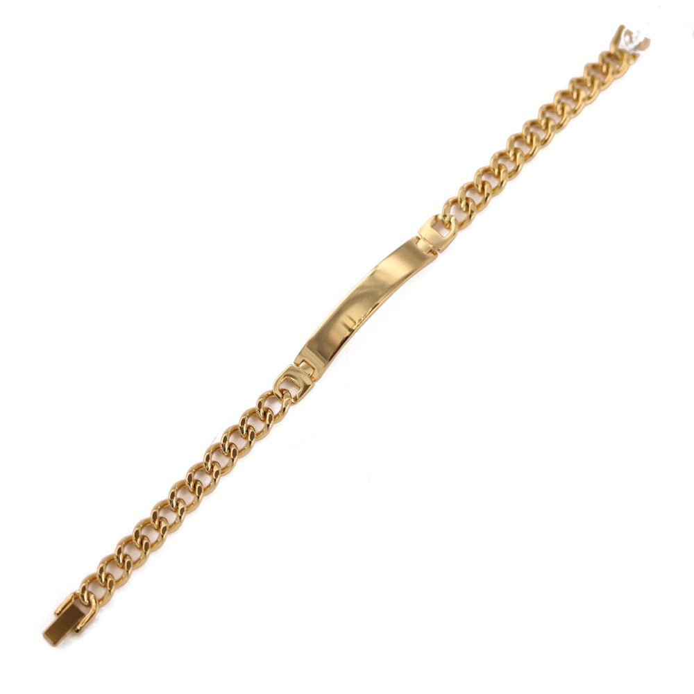 9 MM Cadena Pulsera Cubana BRS 1038 G