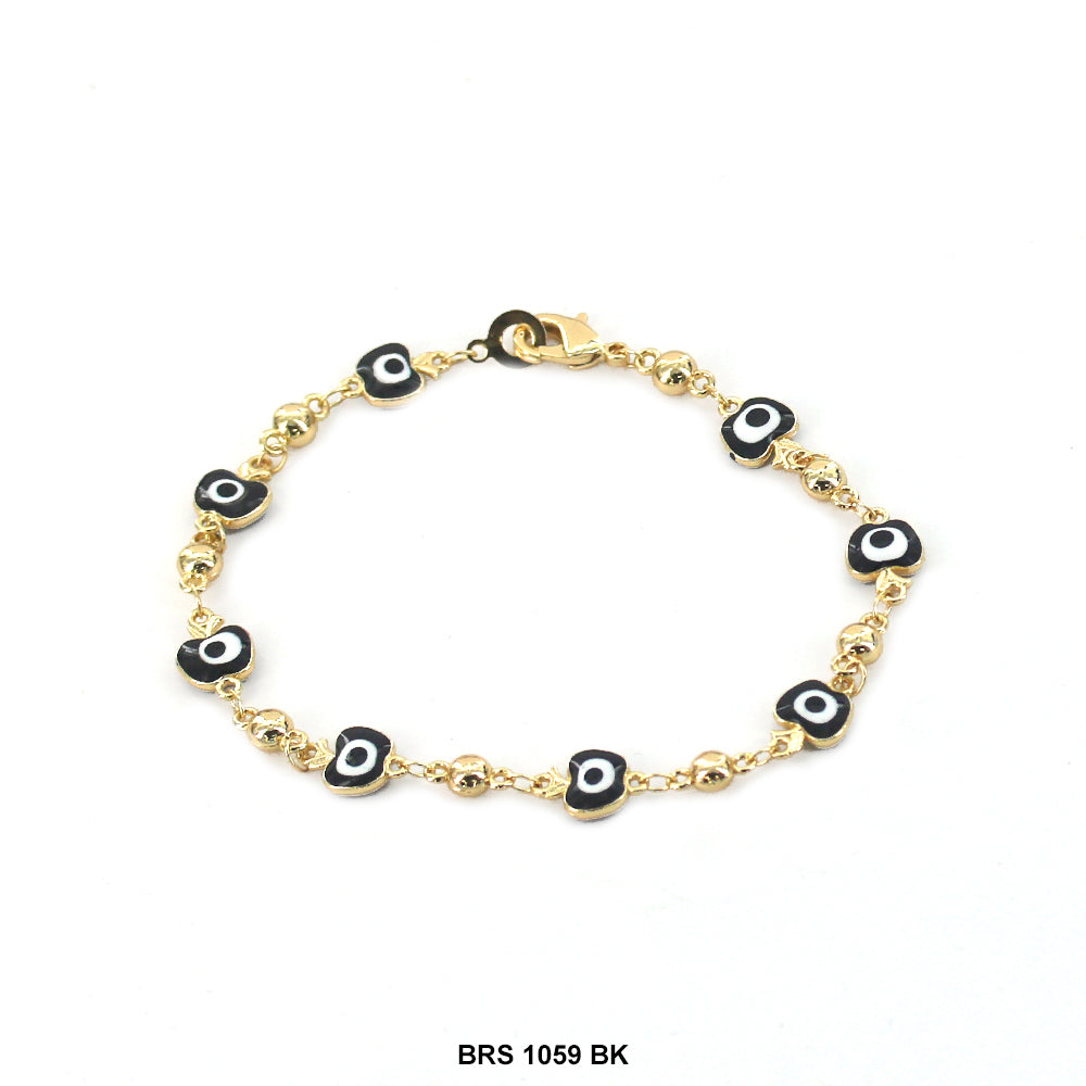 Pulsera Manzana Mal de Ojo BRS 1059 BK