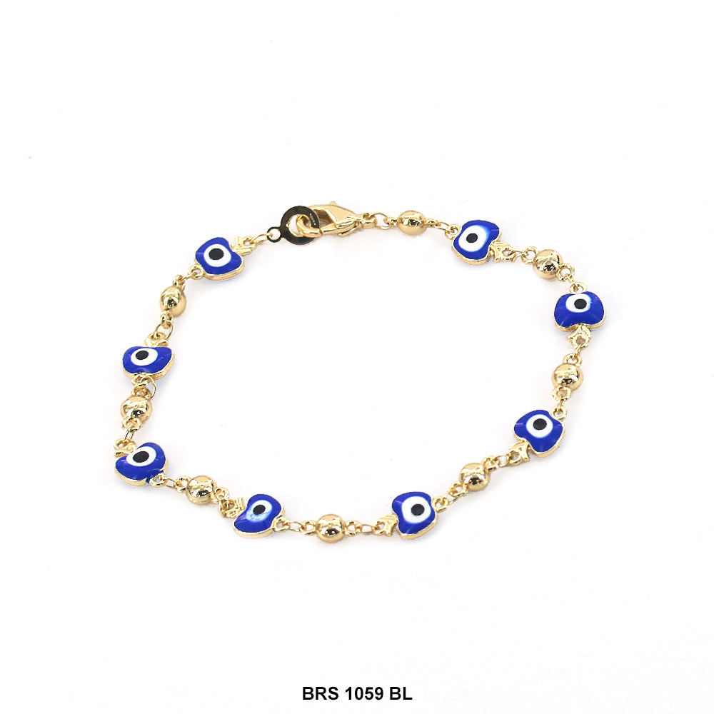 Pulsera Manzana Mal de Ojo BRS 1059 BL