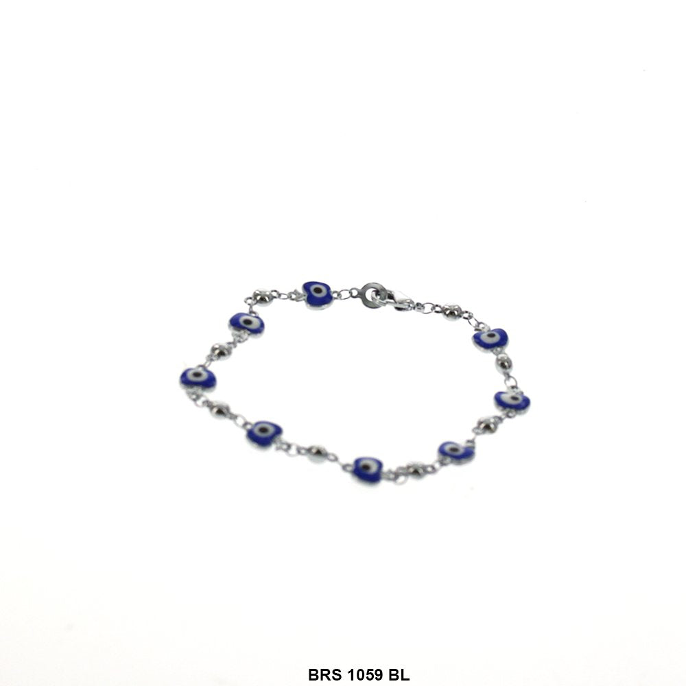 Pulsera Apple Evil Eye BRS 1059 BL S