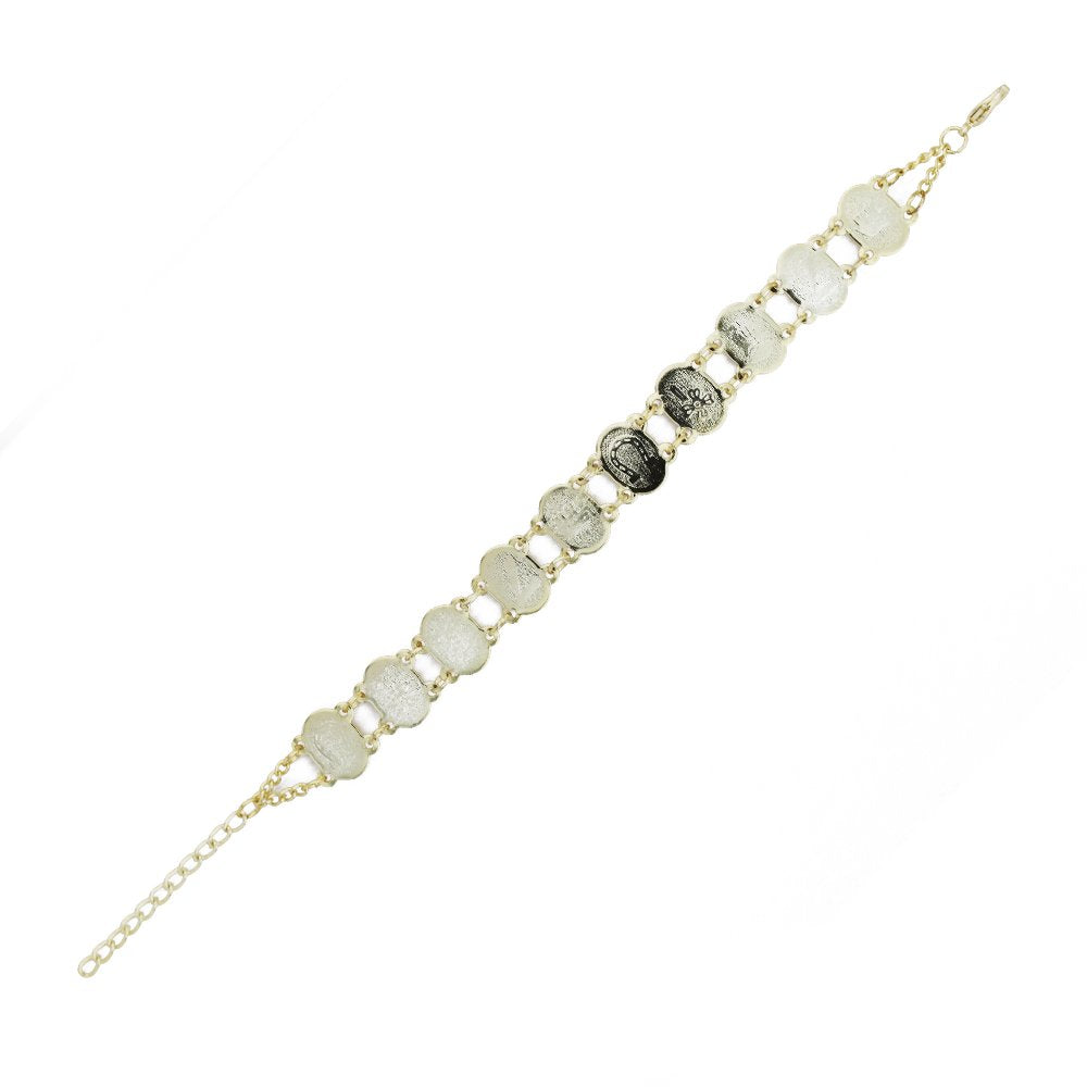 Pulsera Medallón de la Suerte BRS 1104-1