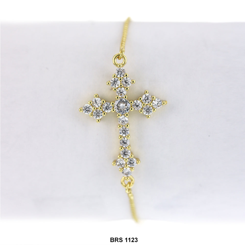 Pulsera Cruz Ajustable BRS 1123