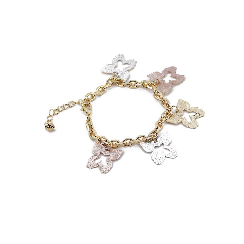 Butterfly Charms Bracelet BRS 1141