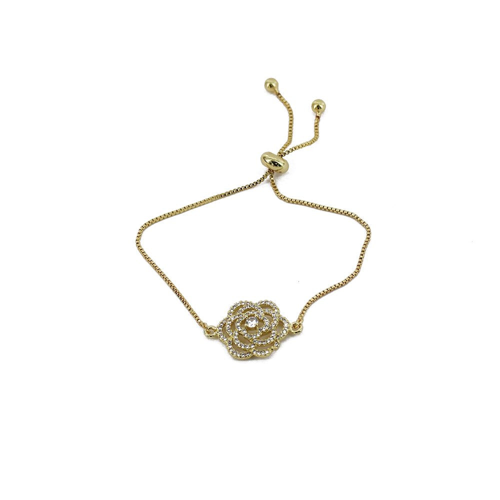 Pulsera Ajustable Flor BRS 1207