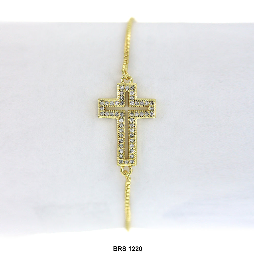 Pulsera Cruz Ajustable BRS 1220