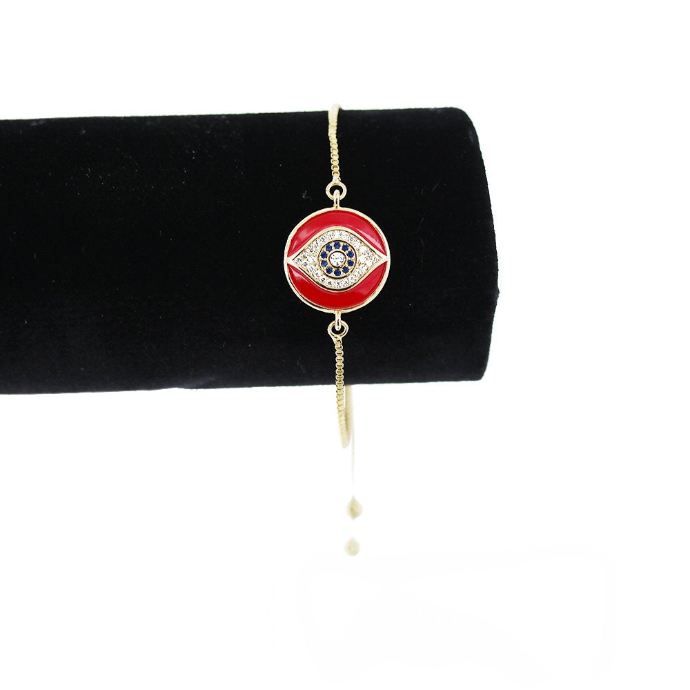 Evil Eye Adjustable Bracelet BRS 1223