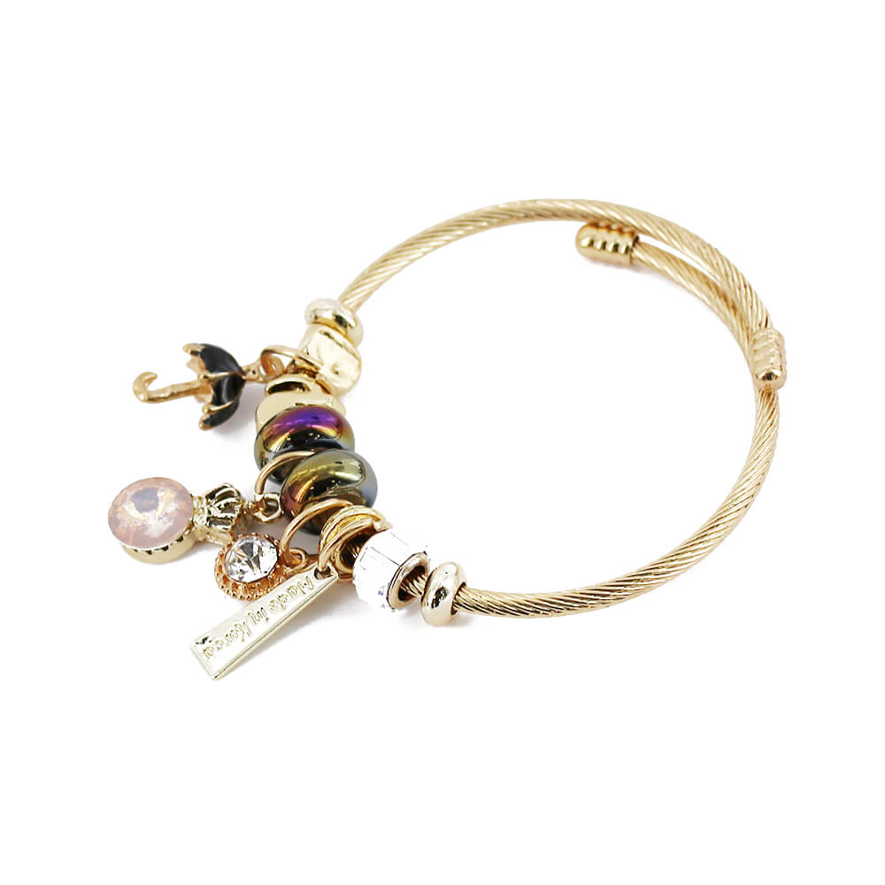 Dijes colgantes Pulsera que se puede abrir BRS 1241