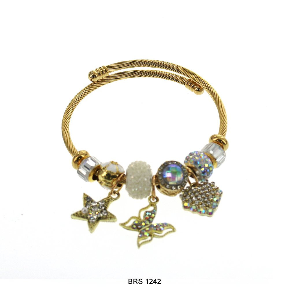 Dijes colgantes Pulsera que se puede abrir BRS 1242