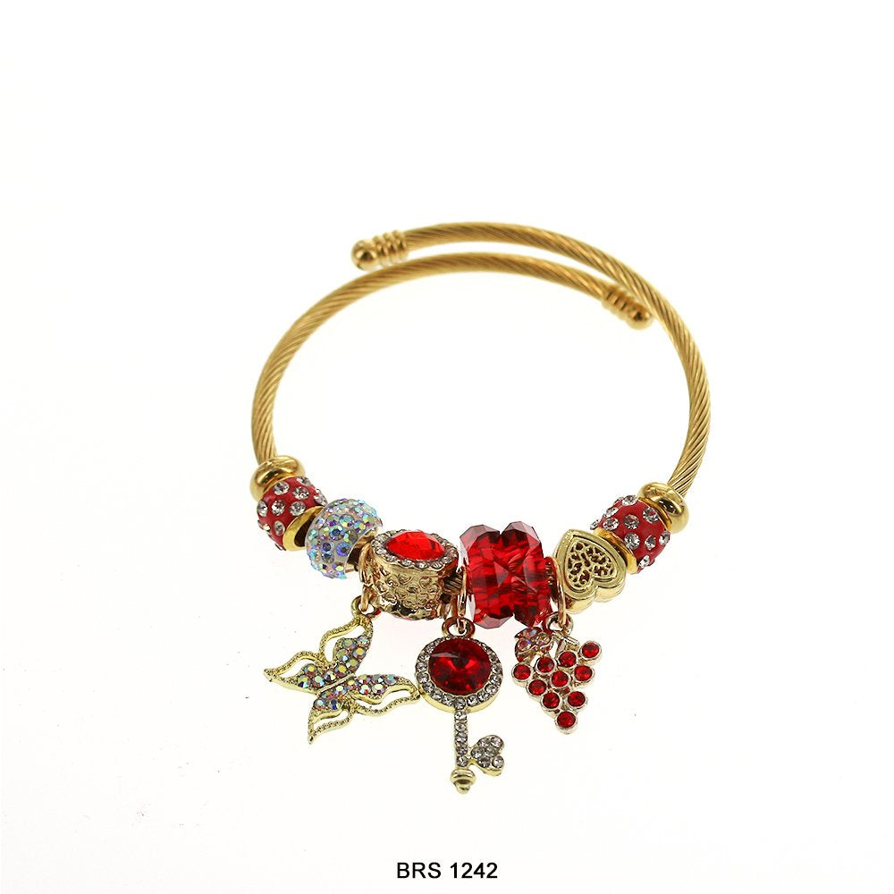 Dijes colgantes Pulsera que se puede abrir BRS 1242