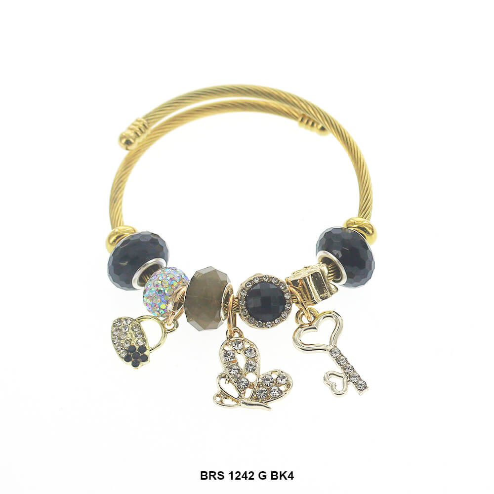 Charms colgantes Pulsera que se puede abrir BRS 1242 G BK4