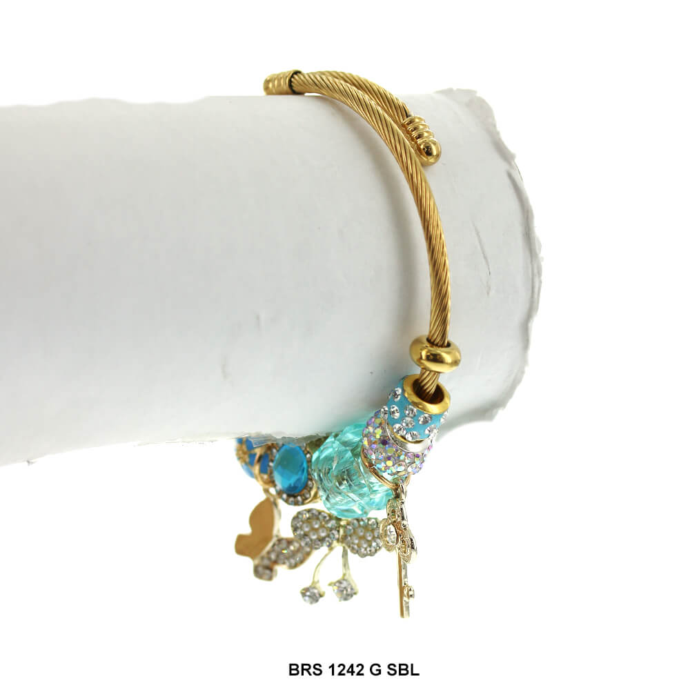 Charms colgantes Pulsera que se puede abrir BRS 1242 G SBL