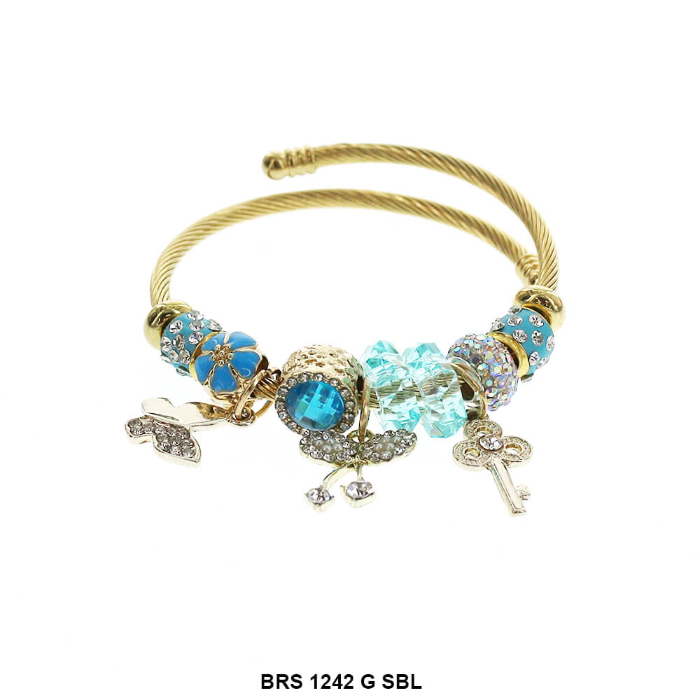 Charms colgantes Pulsera que se puede abrir BRS 1242 G SBL