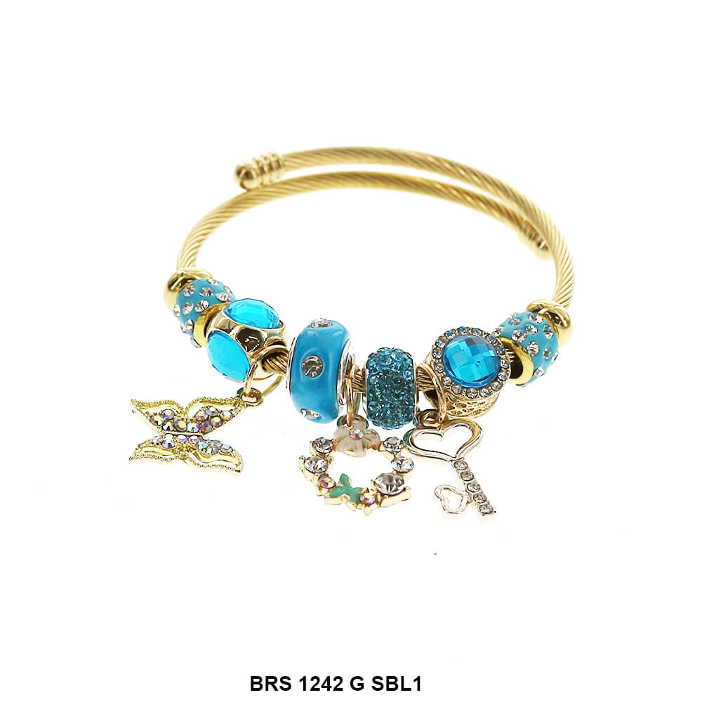 Charms colgantes Pulsera que se puede abrir BRS 1242 G SBL1