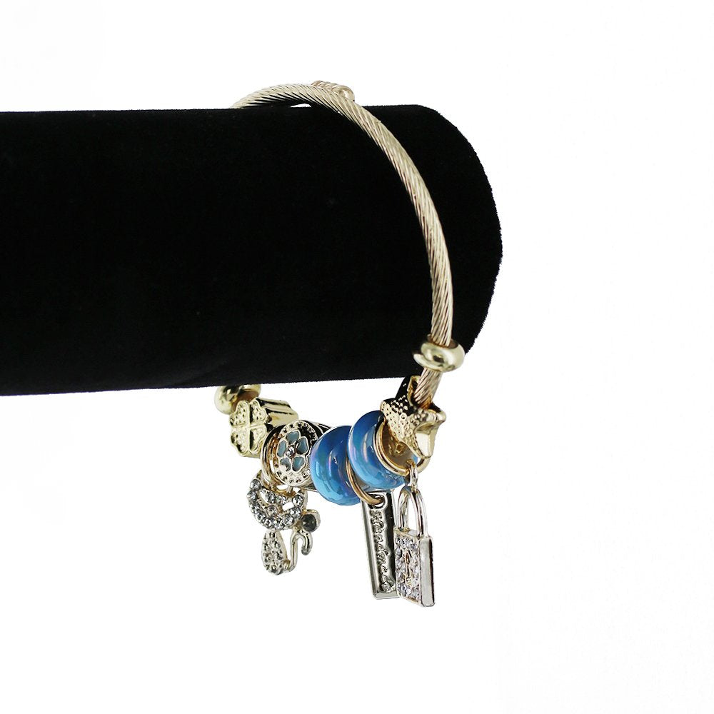 Hanging Charms Openable Bracelet BRS 1247