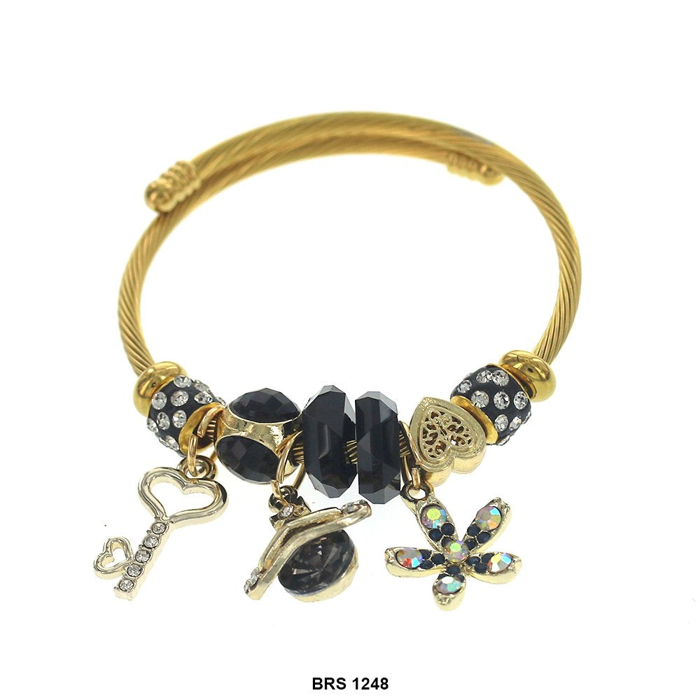 Dijes colgantes Pulsera que se puede abrir BRS 1248