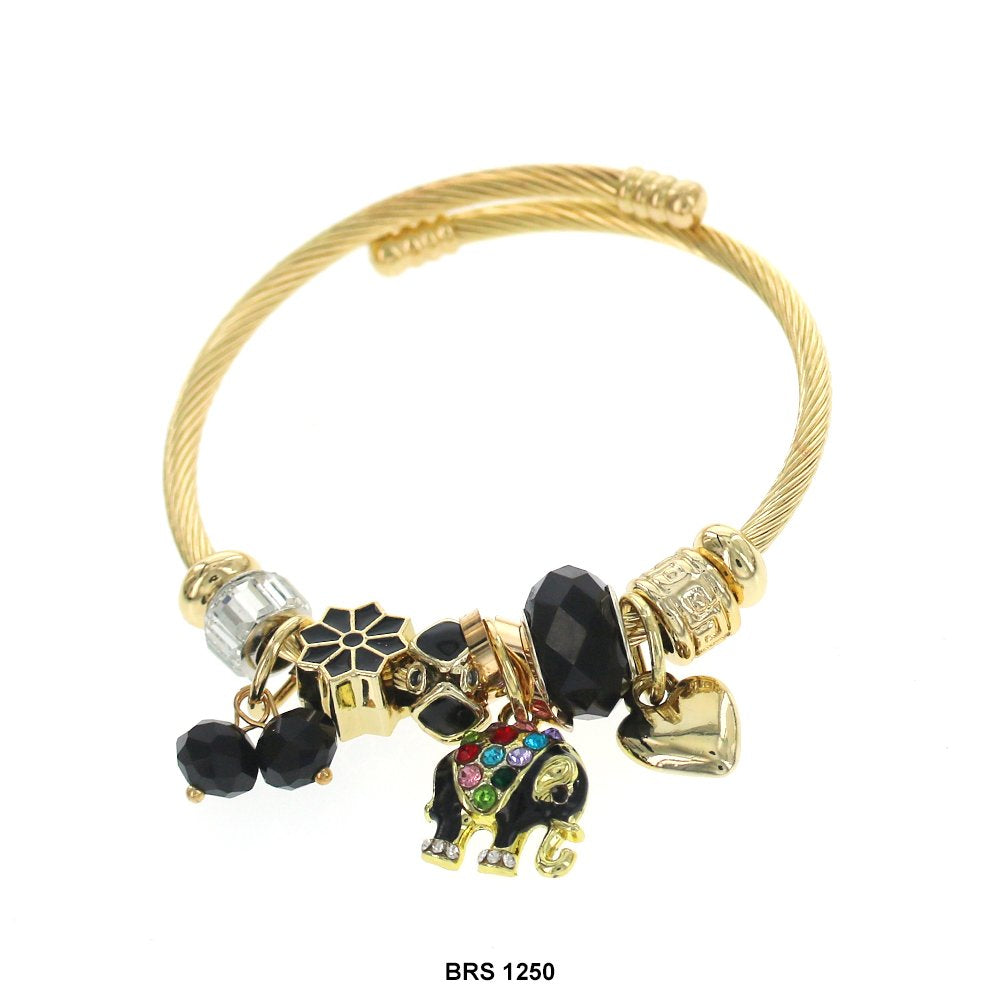 Dijes colgantes Pulsera que se puede abrir BRS 1250