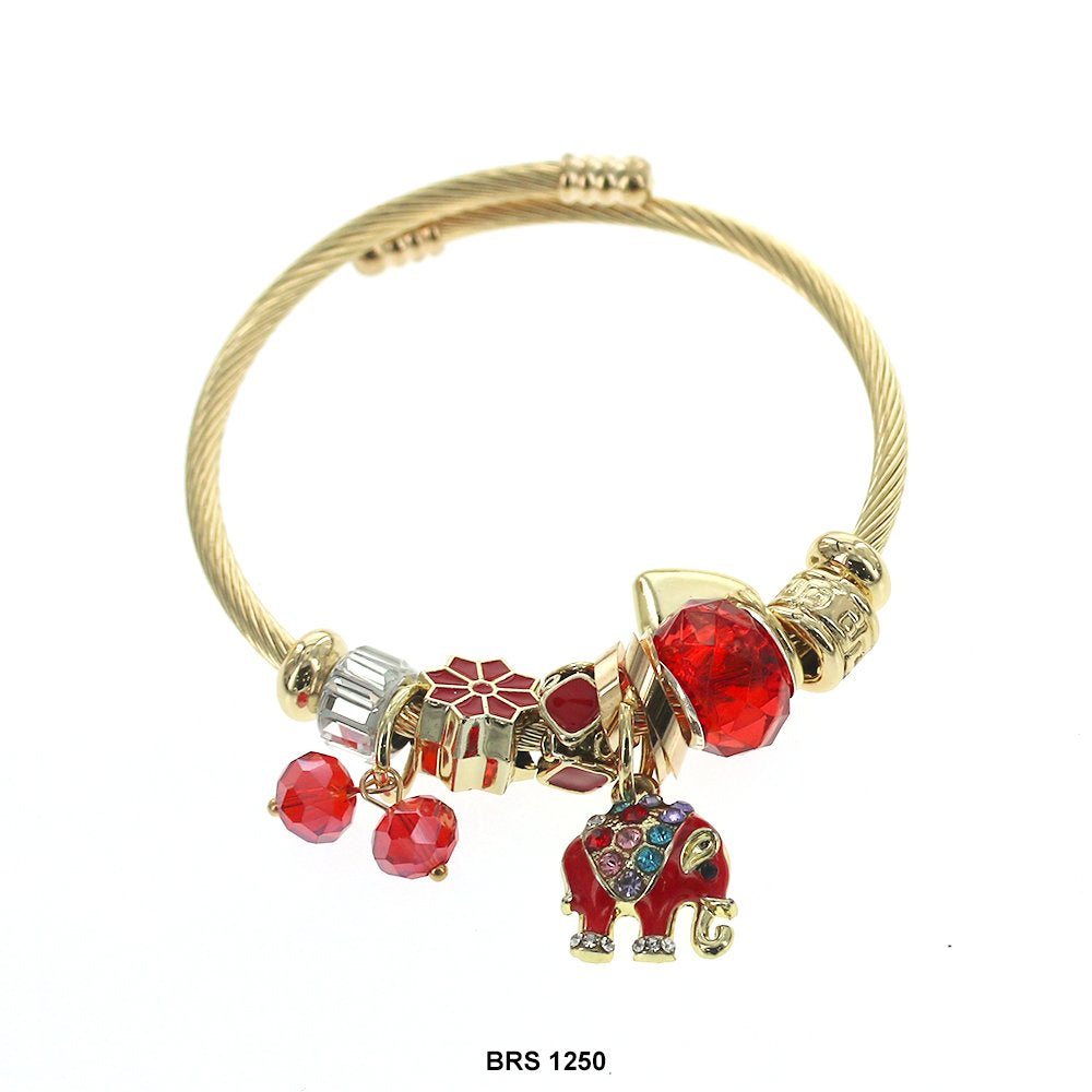 Dijes colgantes Pulsera que se puede abrir BRS 1250