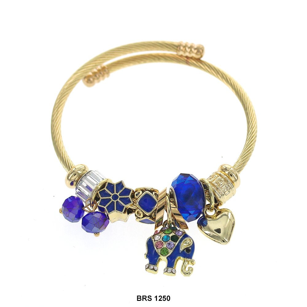 Dijes colgantes Pulsera que se puede abrir BRS 1250