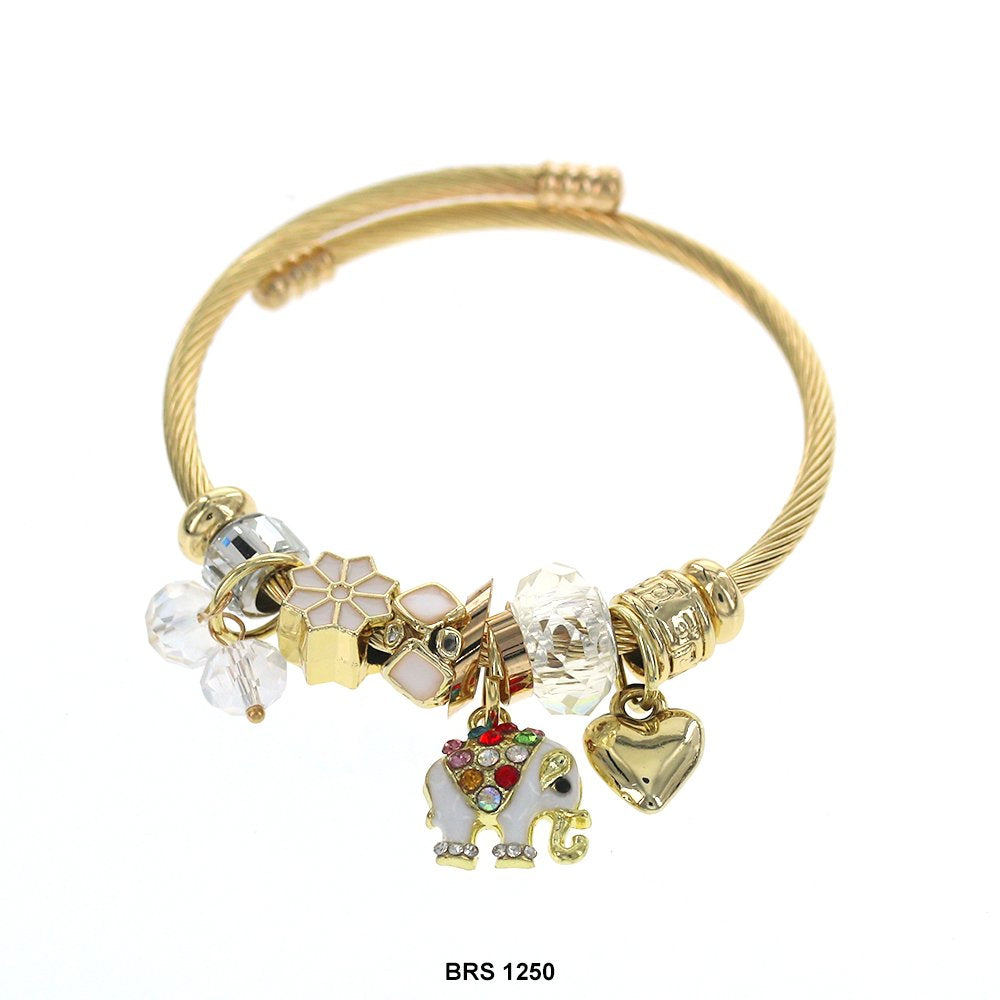 Dijes colgantes Pulsera que se puede abrir BRS 1250