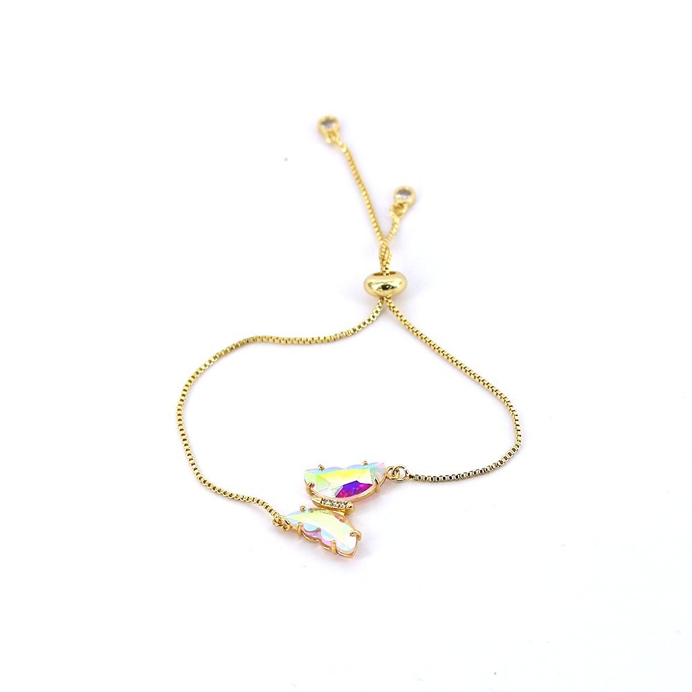 Pulsera Ajustable Mariposa BRS 1295 AB