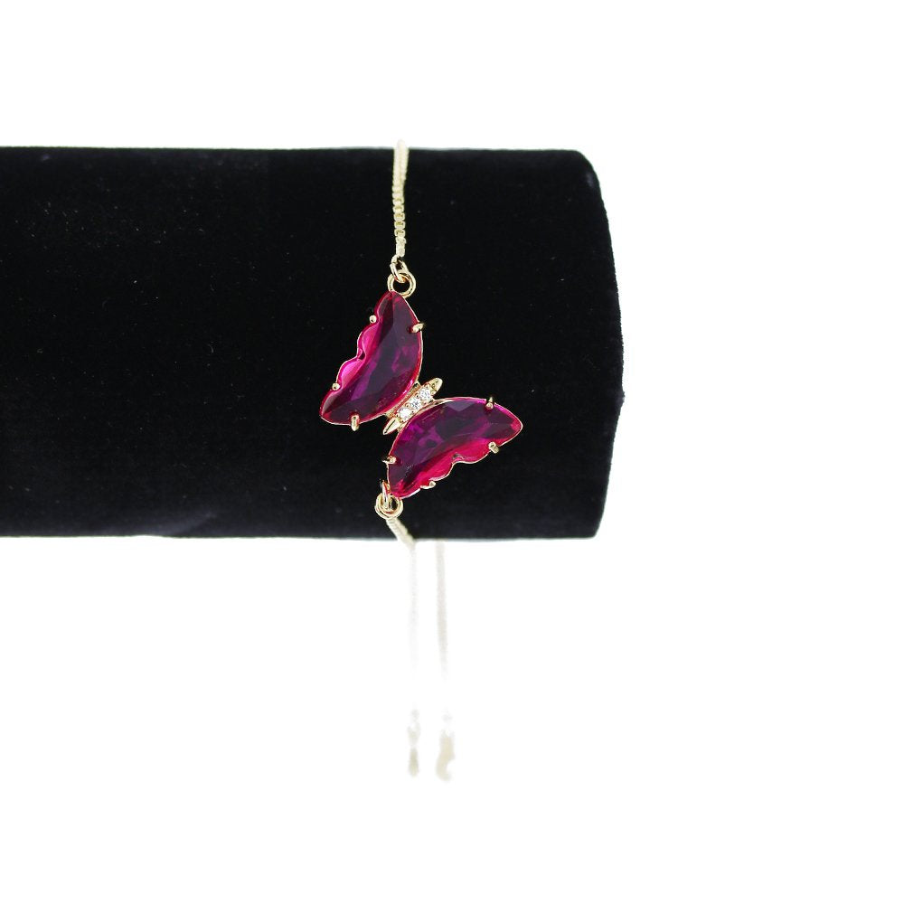 Pulsera Ajustable Mariposa BRS 1295 FP