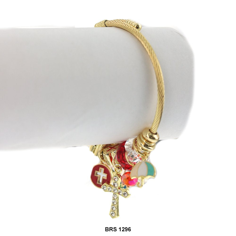 Pulsera Cruz Charm BRS 1296