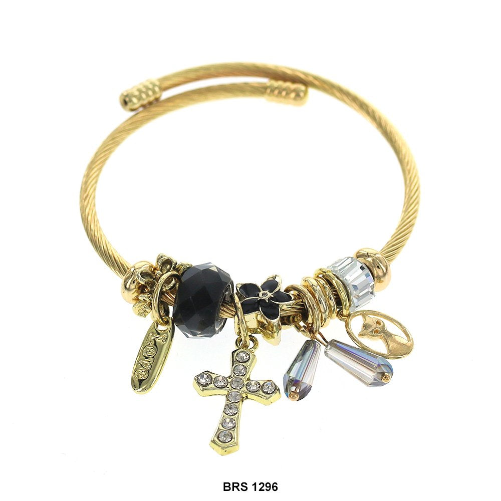 Pulsera Cruz Charm BRS 1296