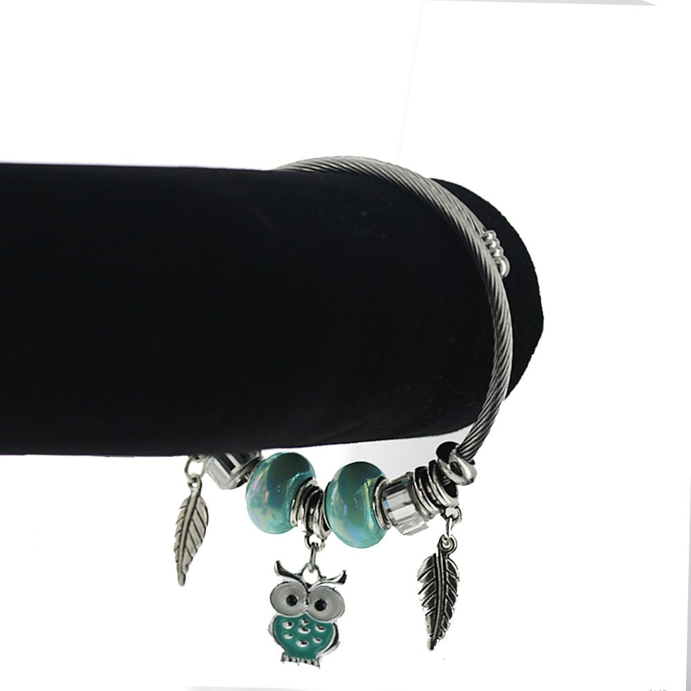 Owl Charm Bracelet BRS 1298 S