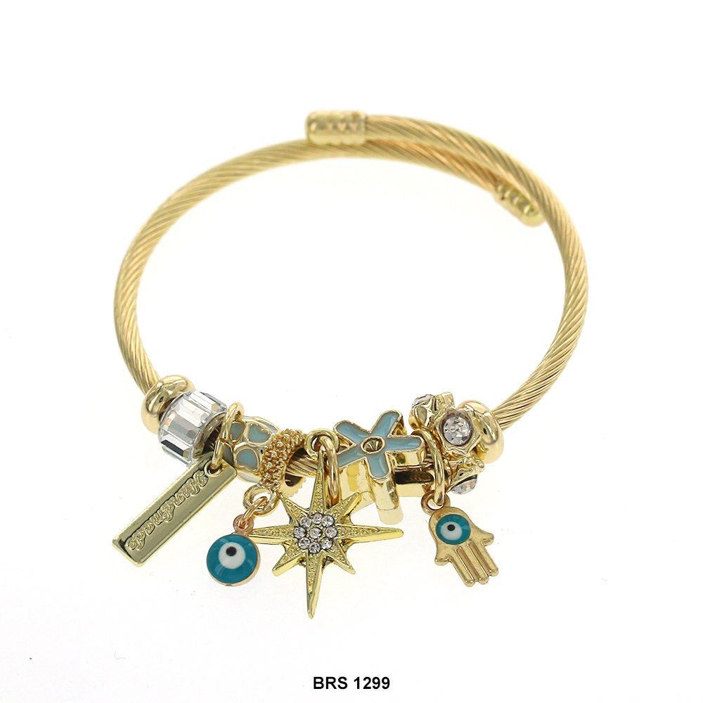 Pulsera Charm Evil Eye BRS 1299